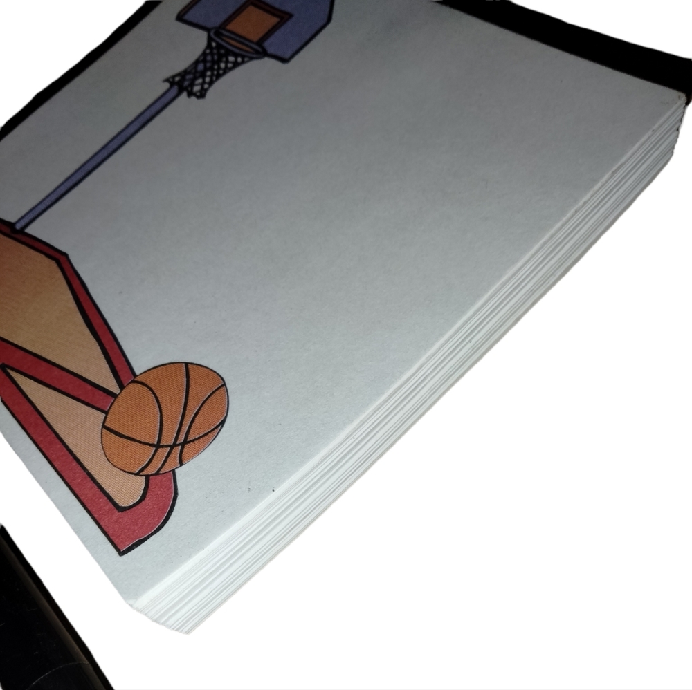 Basketball Notepad & Pen Set - Picture 5 of 11
